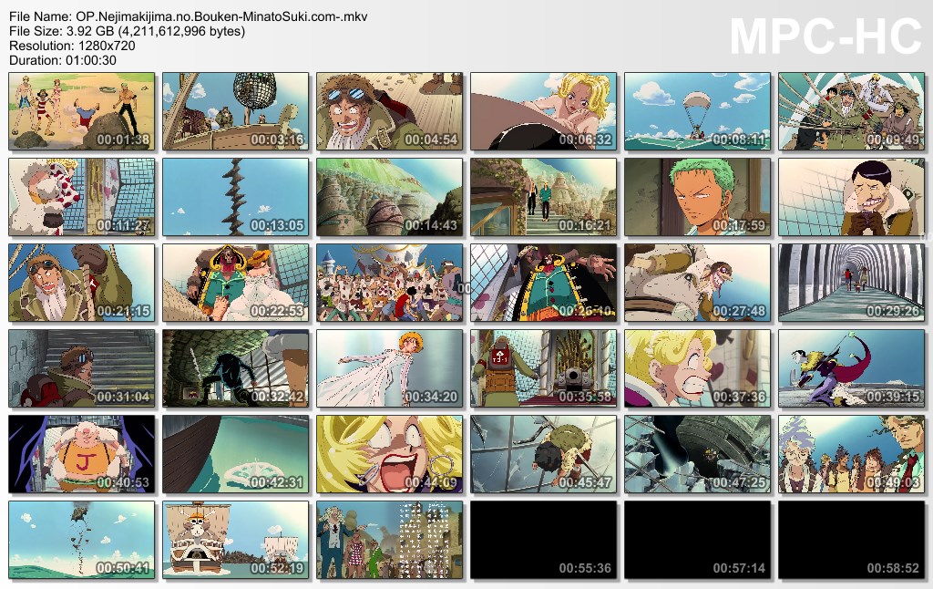 One Piece Movie 2 Nejimaki-jima no Daibouken