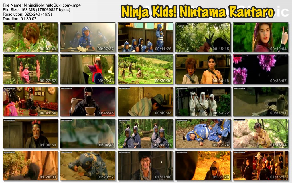 Ninja Kids Live Action Nintama Rantaro