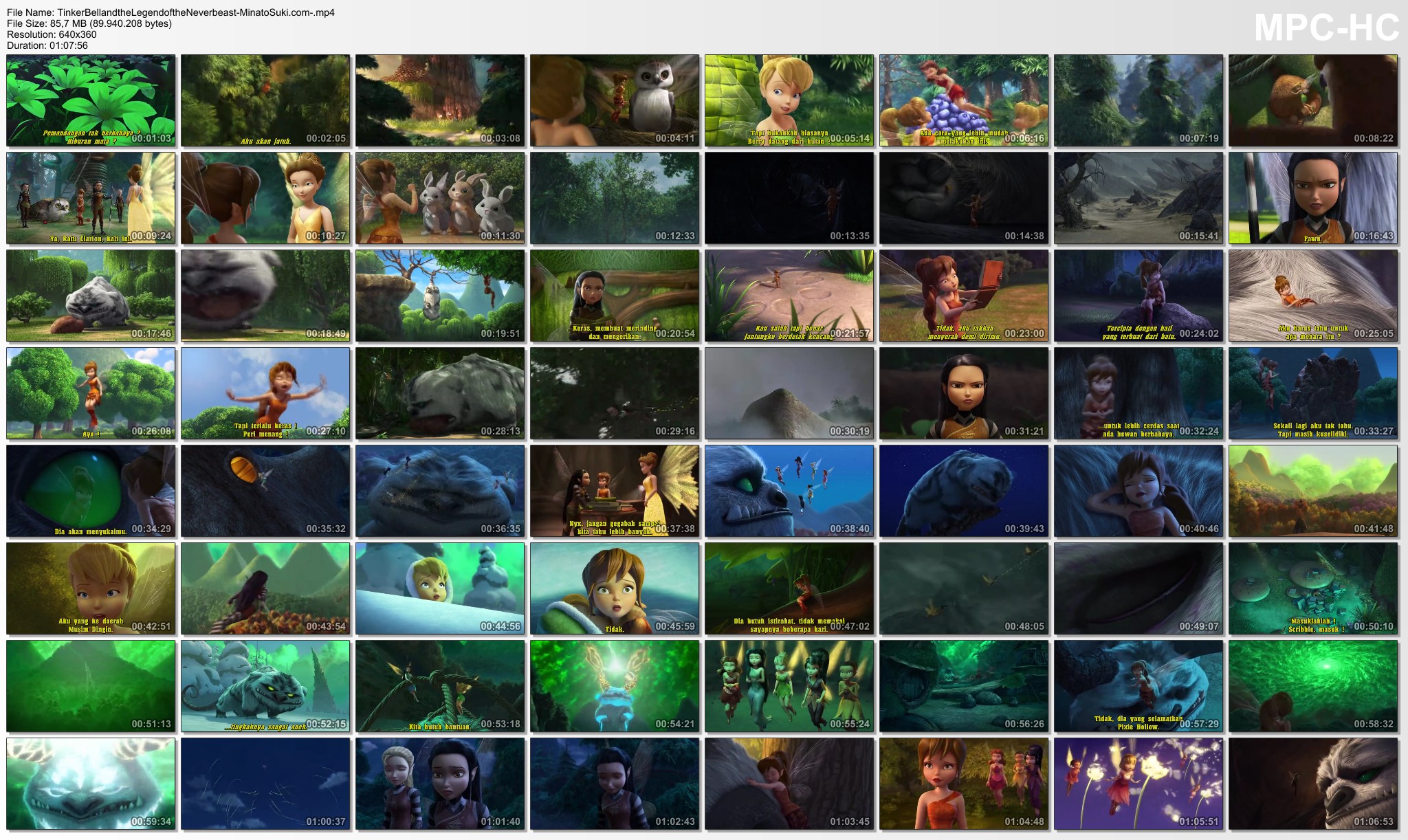 Download Film Kartun Tinkerbell Subtitle Indonesia