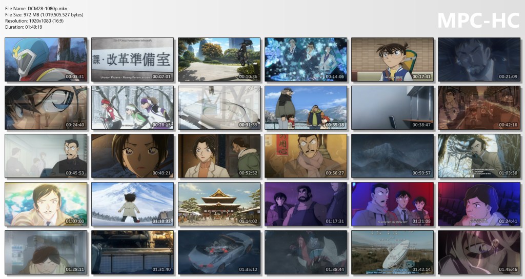 Detective Conan Movie 28: Sekigan no Flashback Detective Conan Movie 28: Sekigan no Flashback
